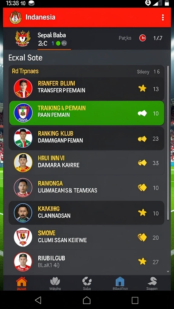 11bola - Berbagai mode permainan yang menarik.