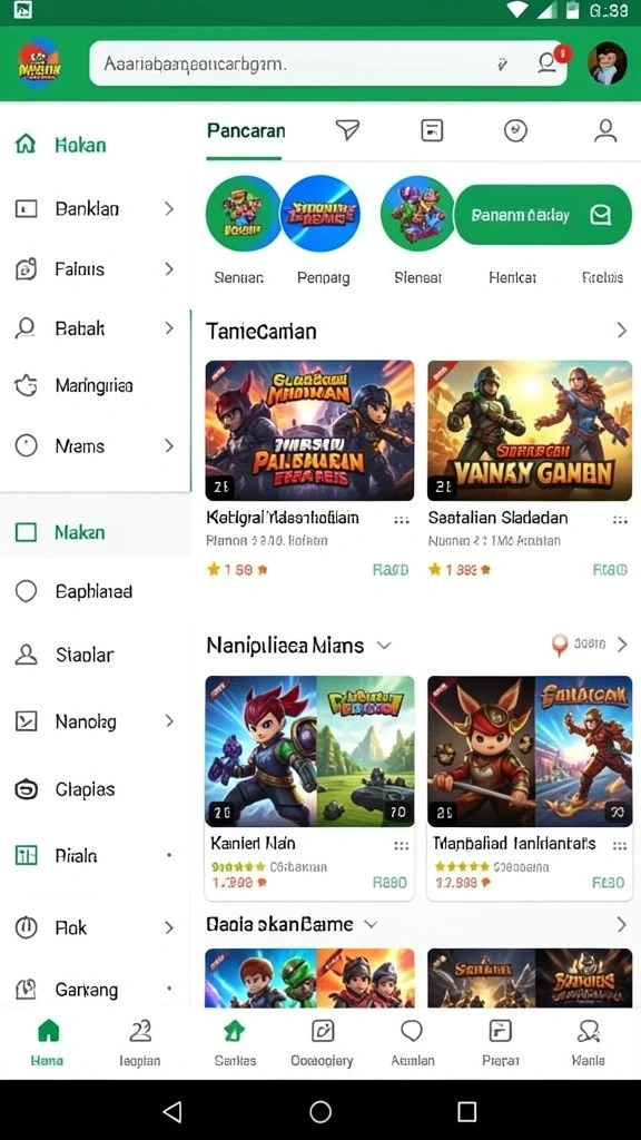 99rtp - Tampilan antarmuka yang menarik dan mudah dinavigasi.