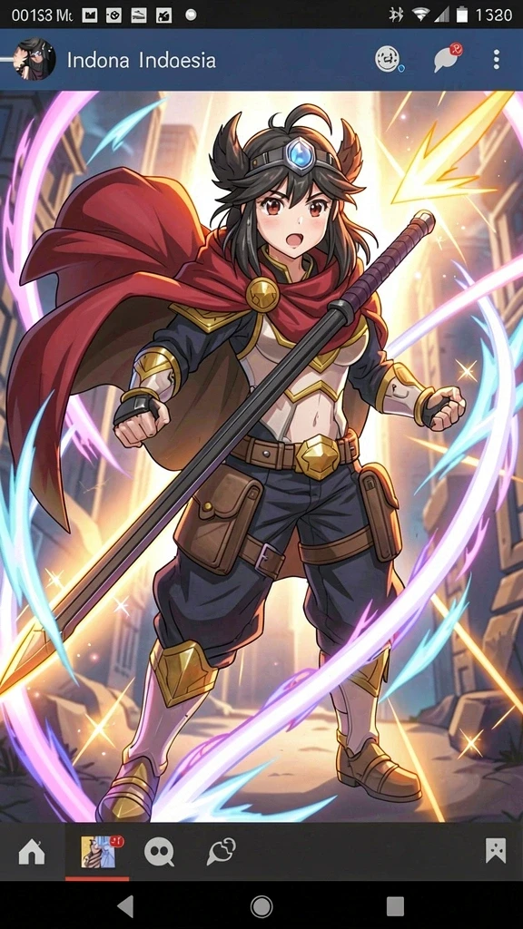 halo777 - Tampilan karakter utama HALO777 yang siap bertualang.