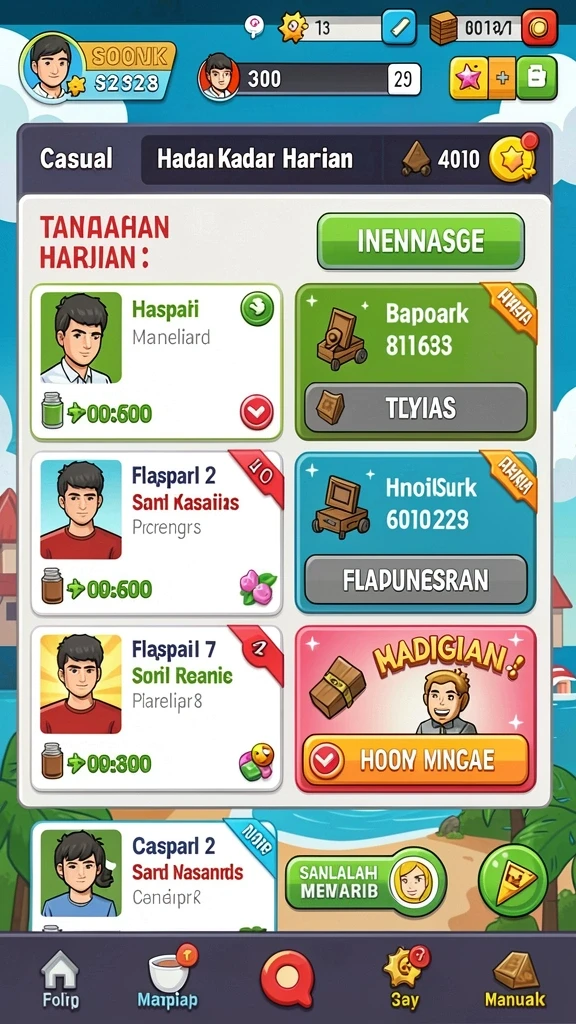 kakrp - Tampilan menawan dengan grafis yang memukau.