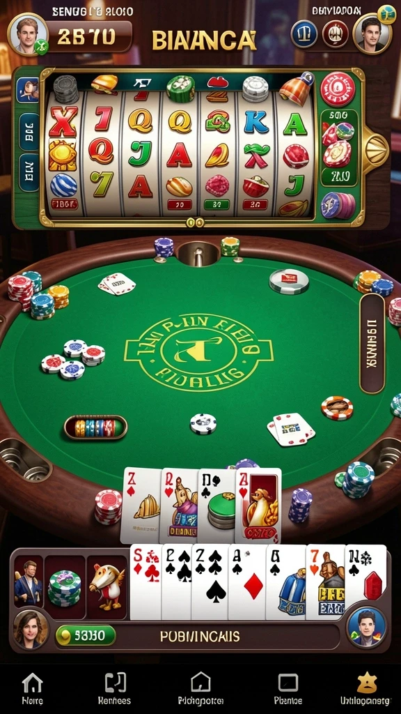 pgstar777 - Tampilan awal yang menarik dan mudah dinavigasi.