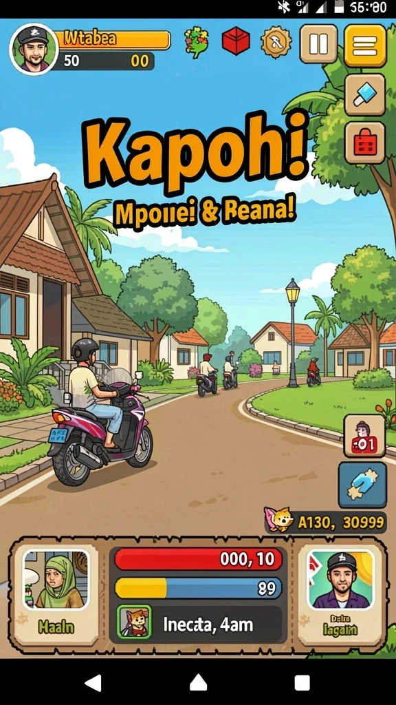 rpvip2 - Tampilan awal game yang memukau.