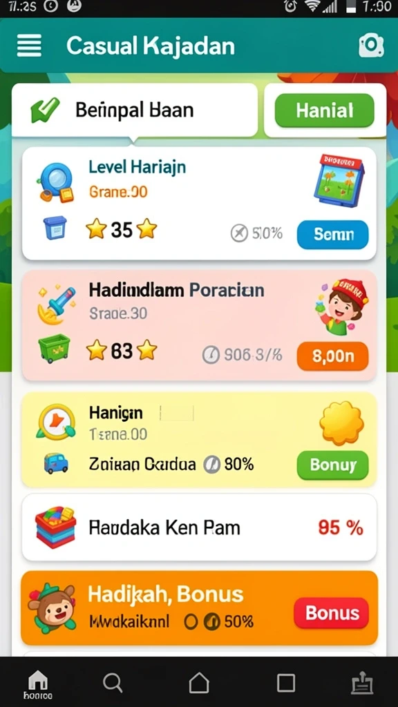yono777 - Tampilan antarmuka pengguna yang menarik dan mudah dinavigasi.